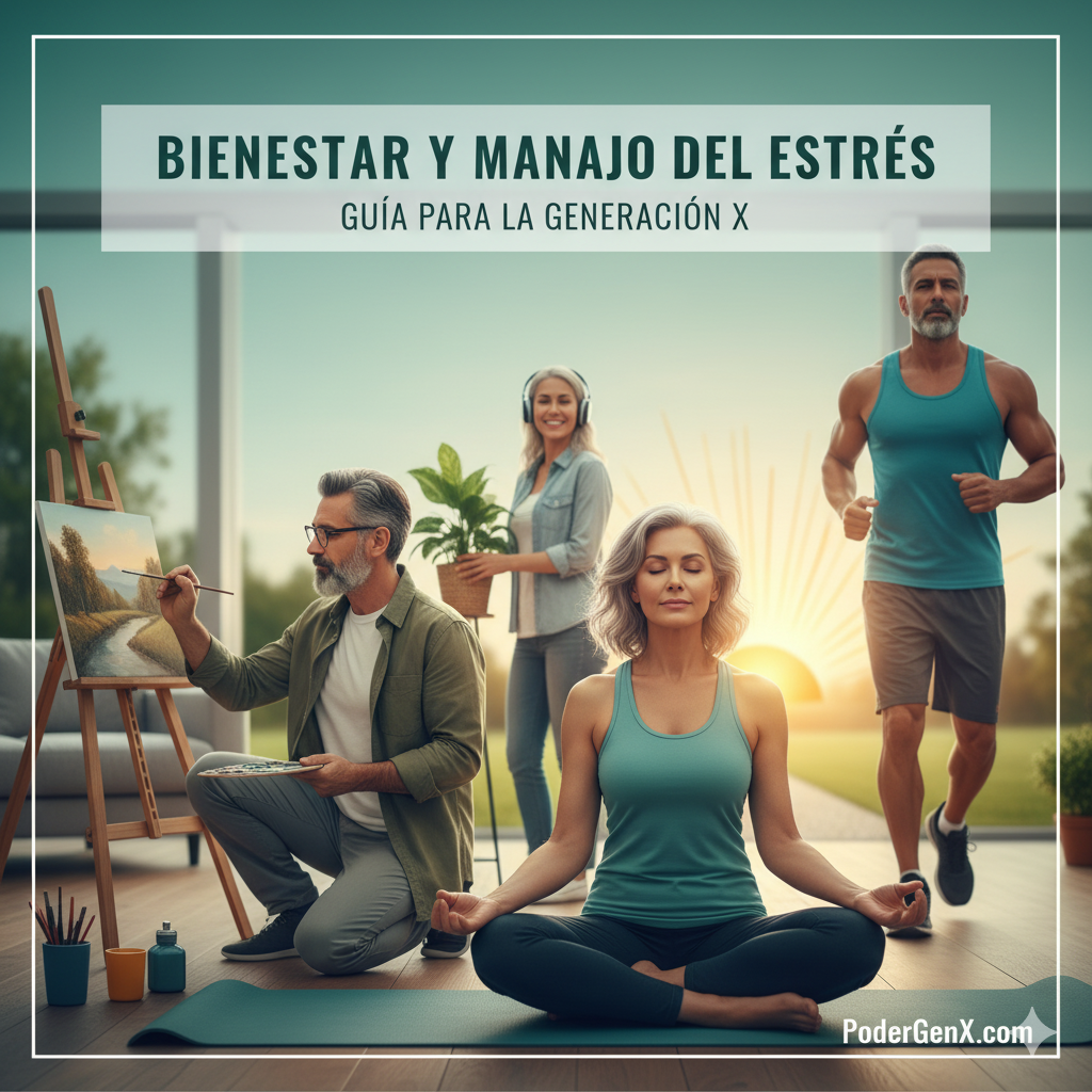 Los 3 Pilares de Bienestar de la Generación X: El Plan Estratégico para Dominar el Estrés